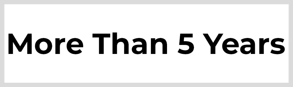 Более 5 лет